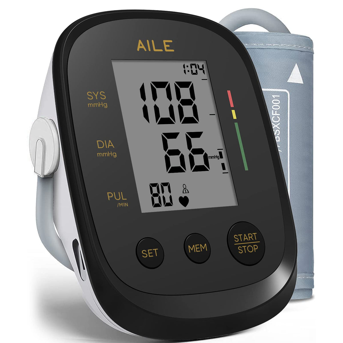 Automatic Upper Arm Blood Pressure Monitor with Large Cuff