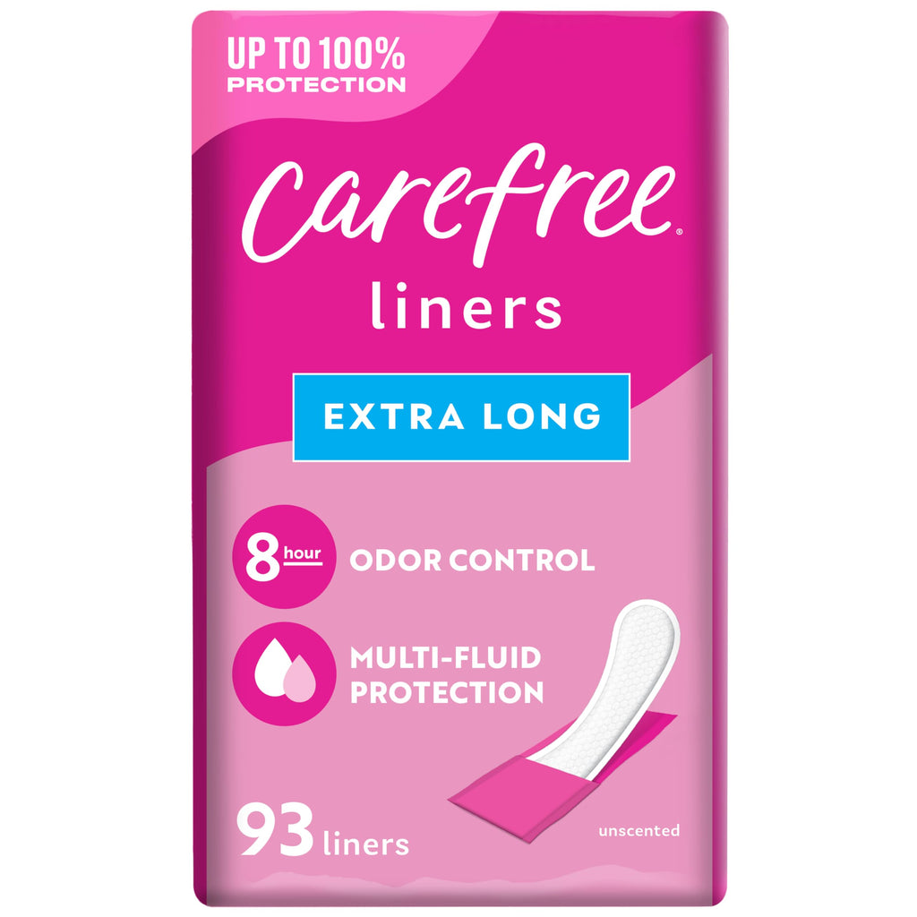 Panty Liners, Long Liners, Unwrapped, Unscented