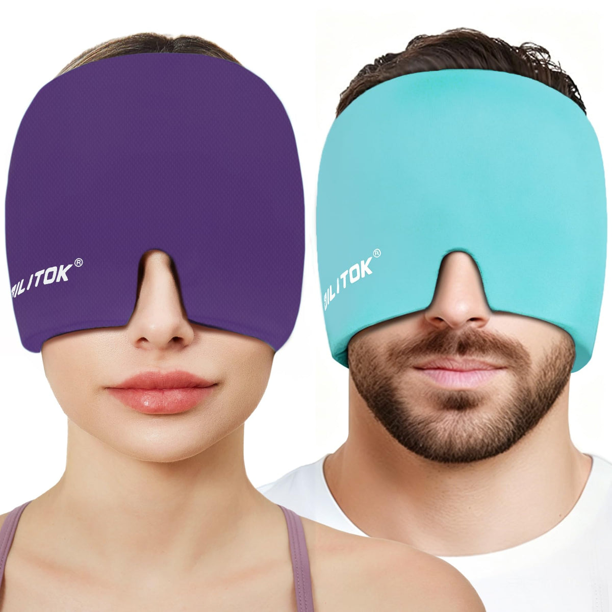 Hot & Cold Gel Migraine Relief Cap