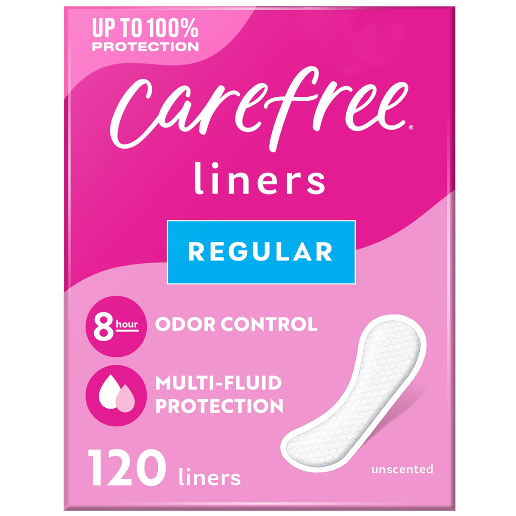 Panty Liners, Long Liners, Unwrapped, Unscented