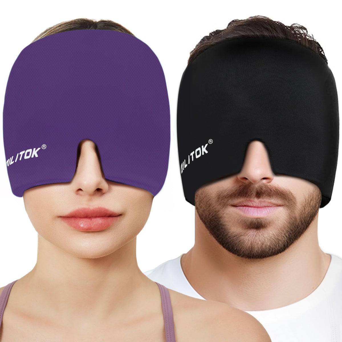 Hot & Cold Gel Migraine Relief Cap