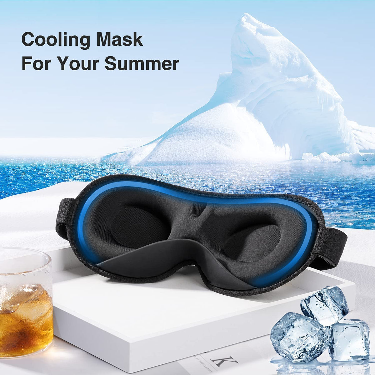 Weighted 3D Sleep Eye Mask