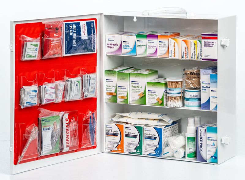 Wall-Mounted Metal First Aid Cabinet