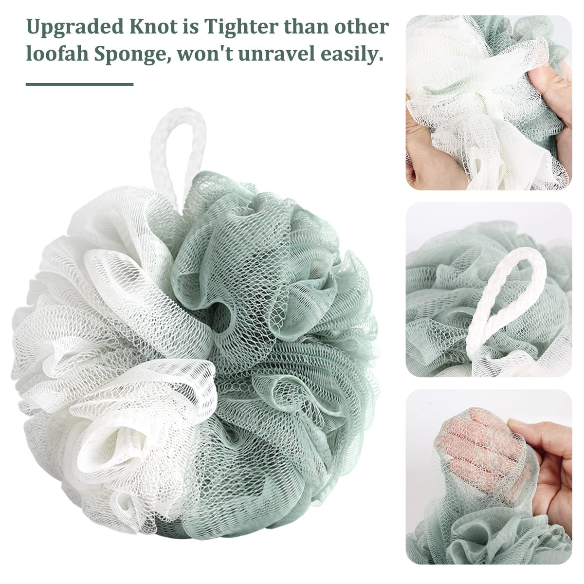 Loofah Bath Sponge Body Scrubber