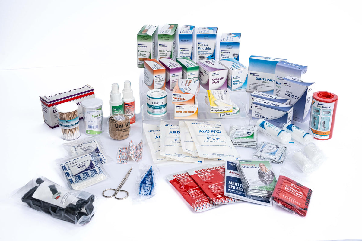Wall-Mounted Metal First Aid Cabinet