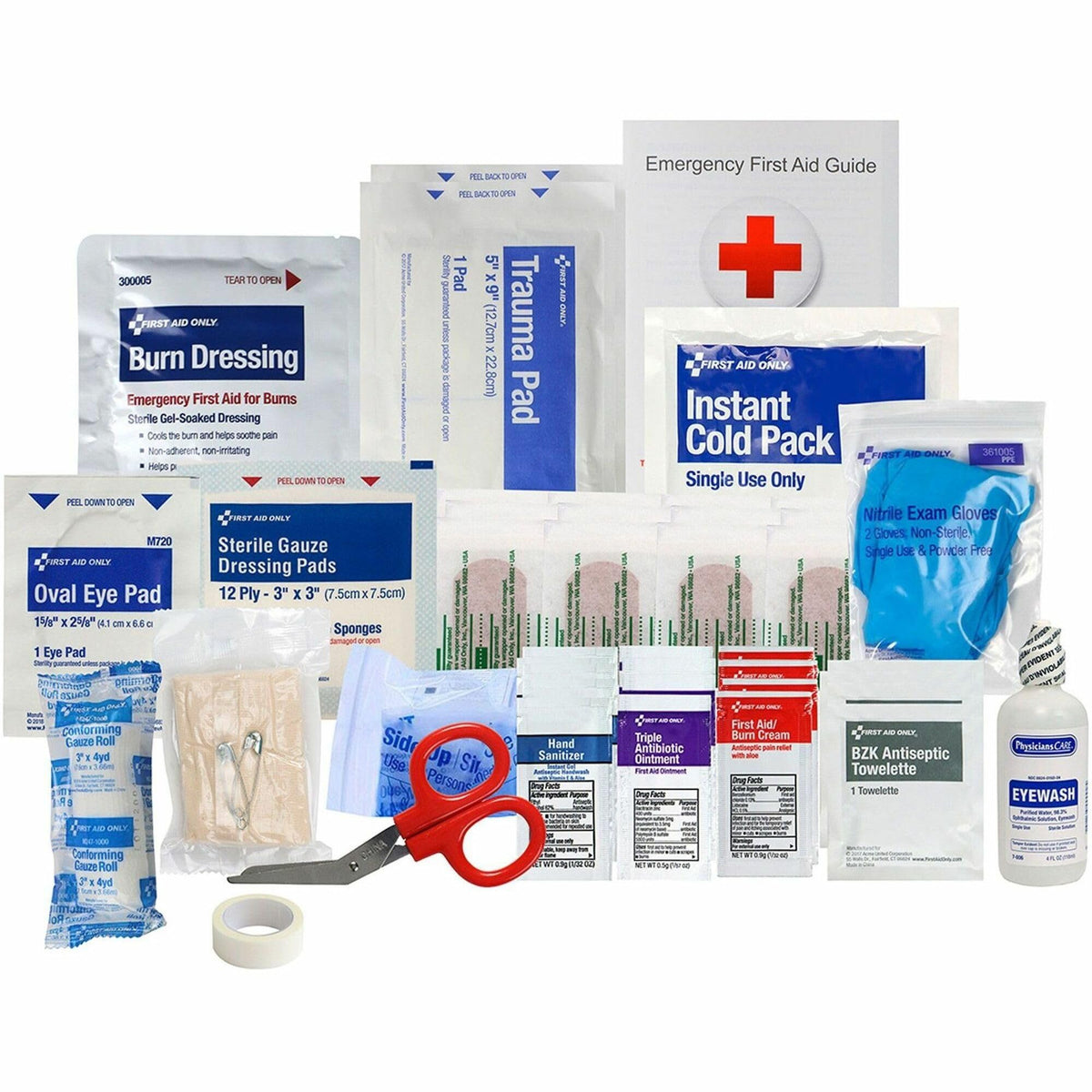 183-Piece First Aid Kit Refill