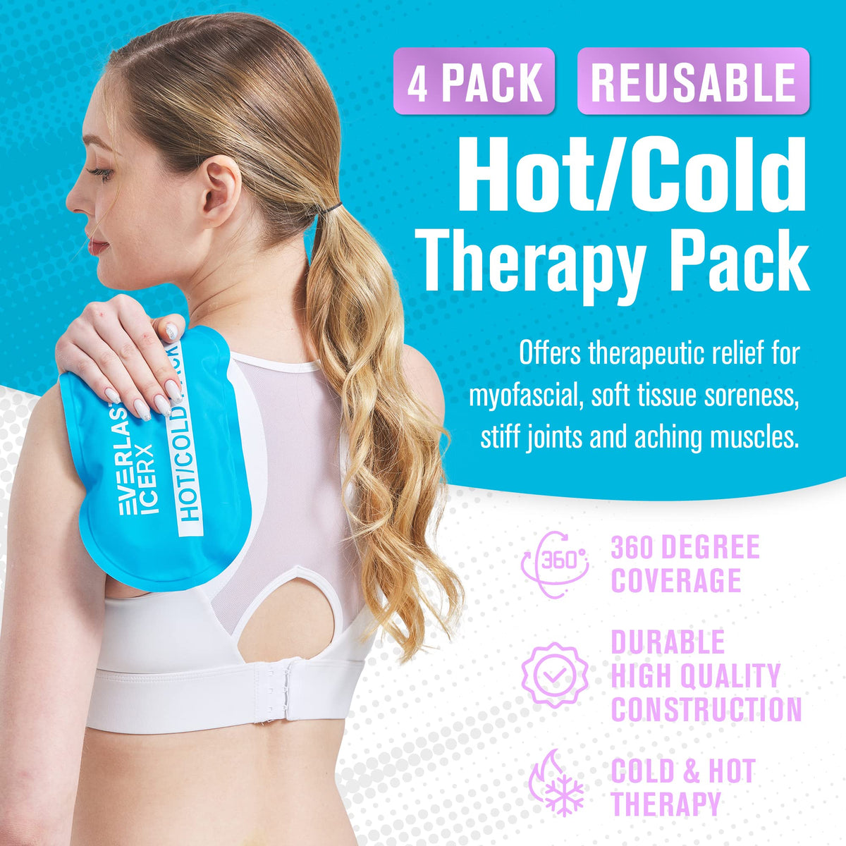 25-Pack Instant Cold Compress Packs