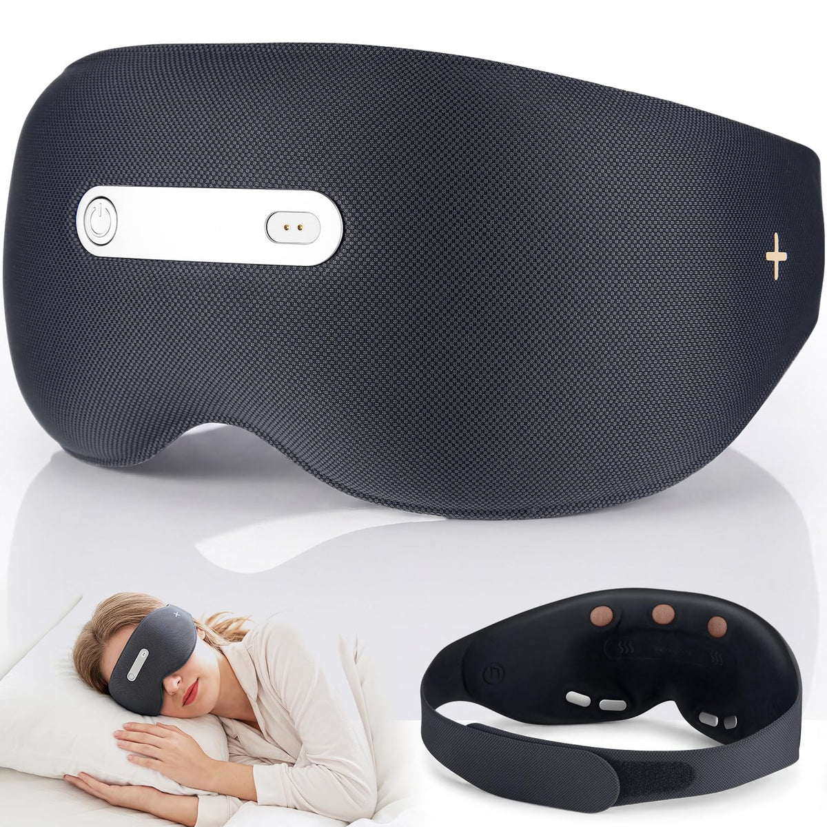 Smart Sleep Eye Mask with Heat & Massage