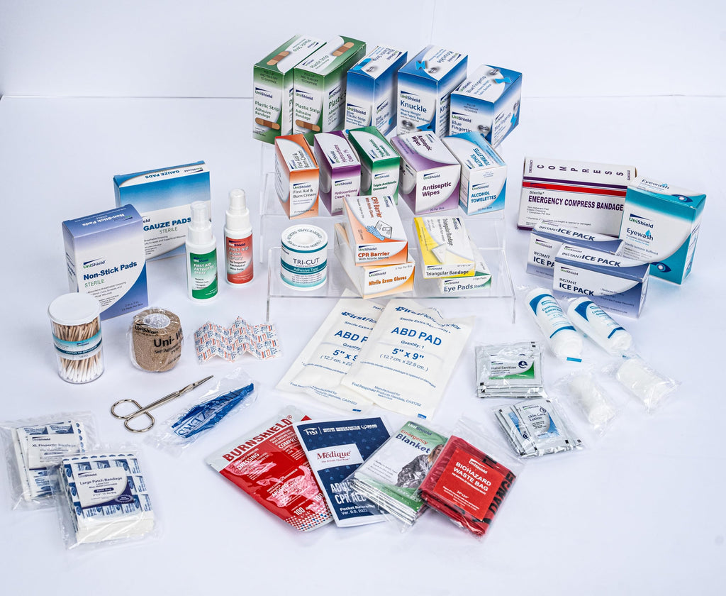 Wall-Mounted Metal First Aid Cabinet