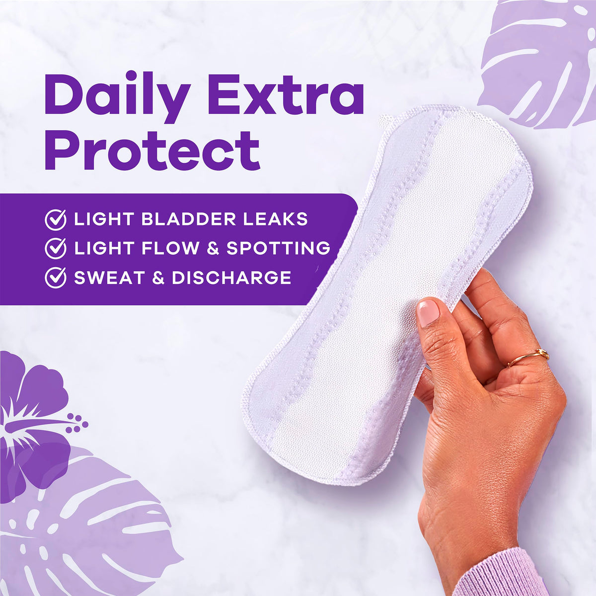 Extra-Long Unscented Panty Liners