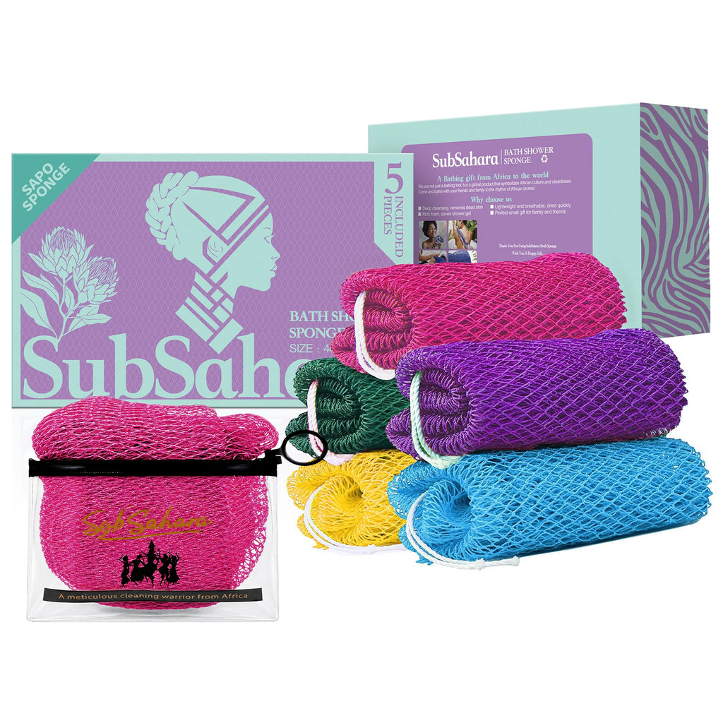 African Net Bath Scrubber