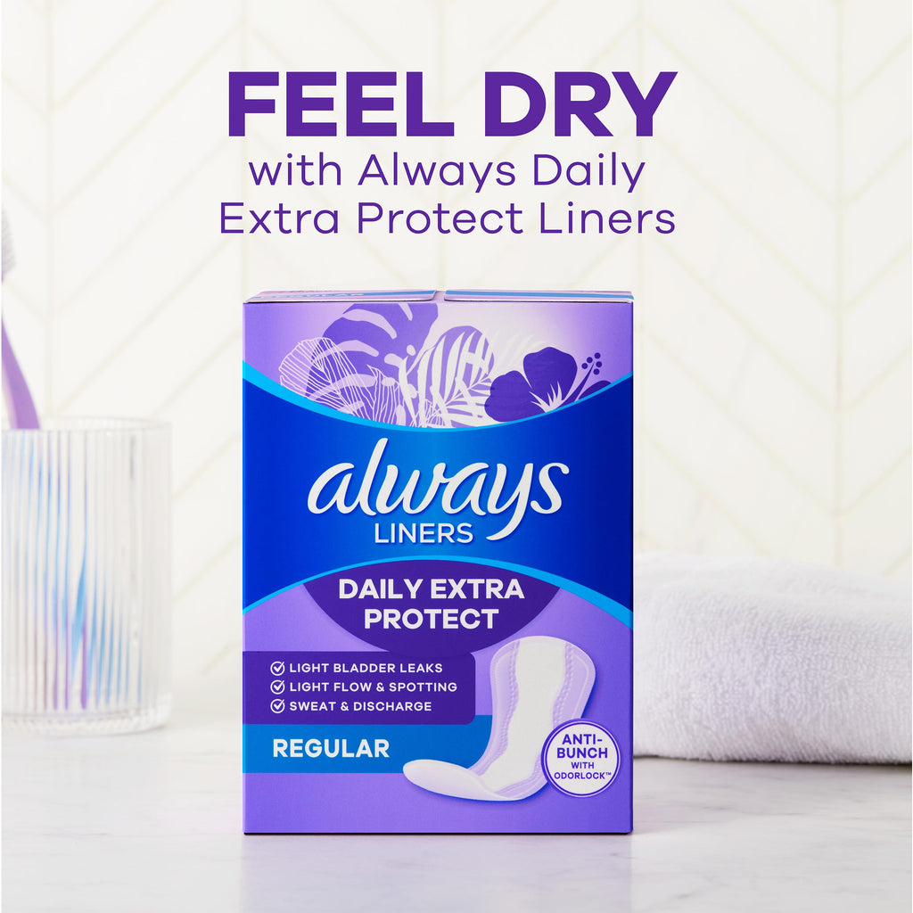 Extra-Long Unscented Panty Liners