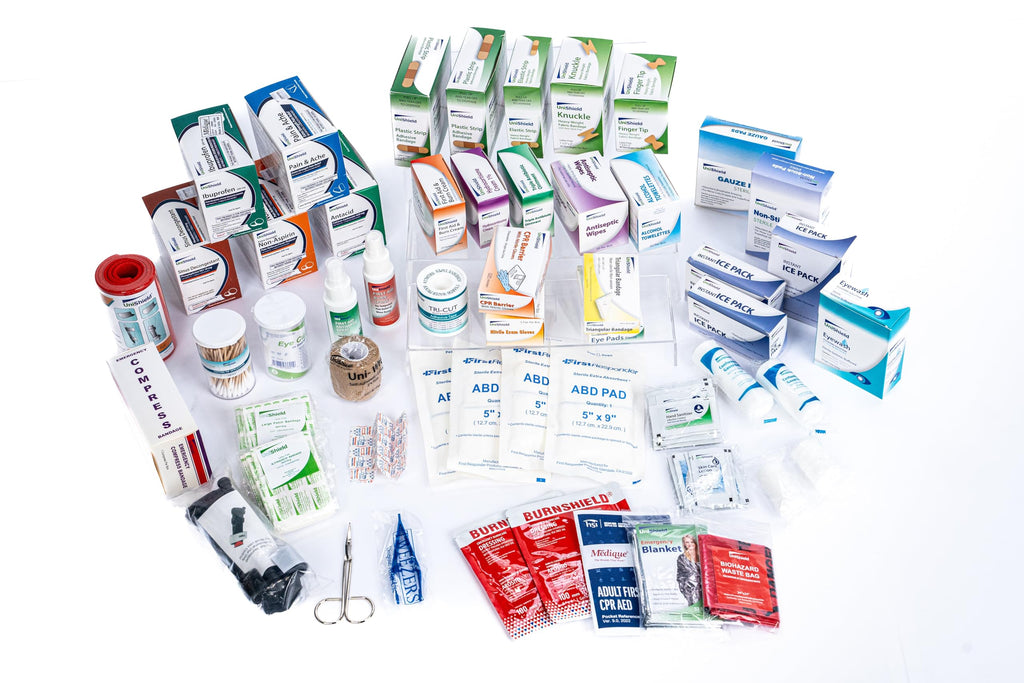 Wall-Mounted Metal First Aid Cabinet
