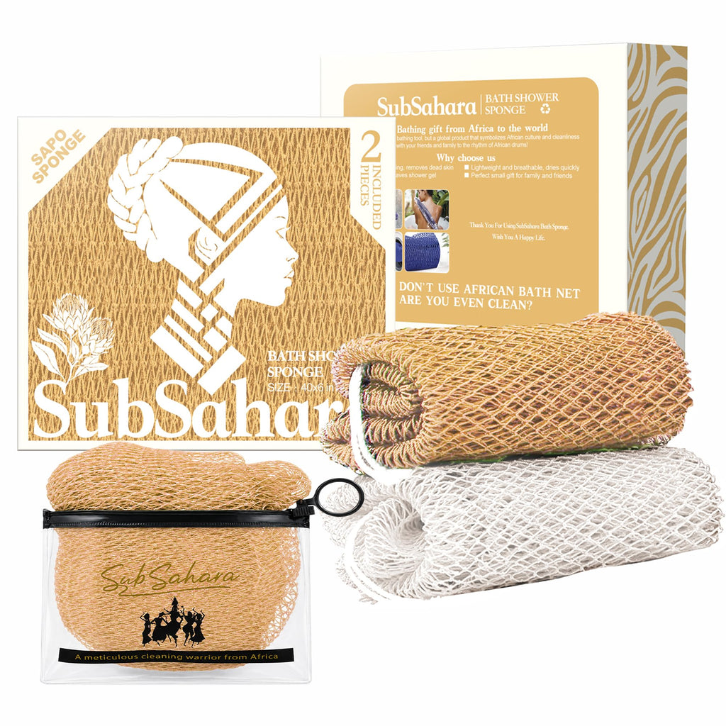 African Net Bath Scrubber