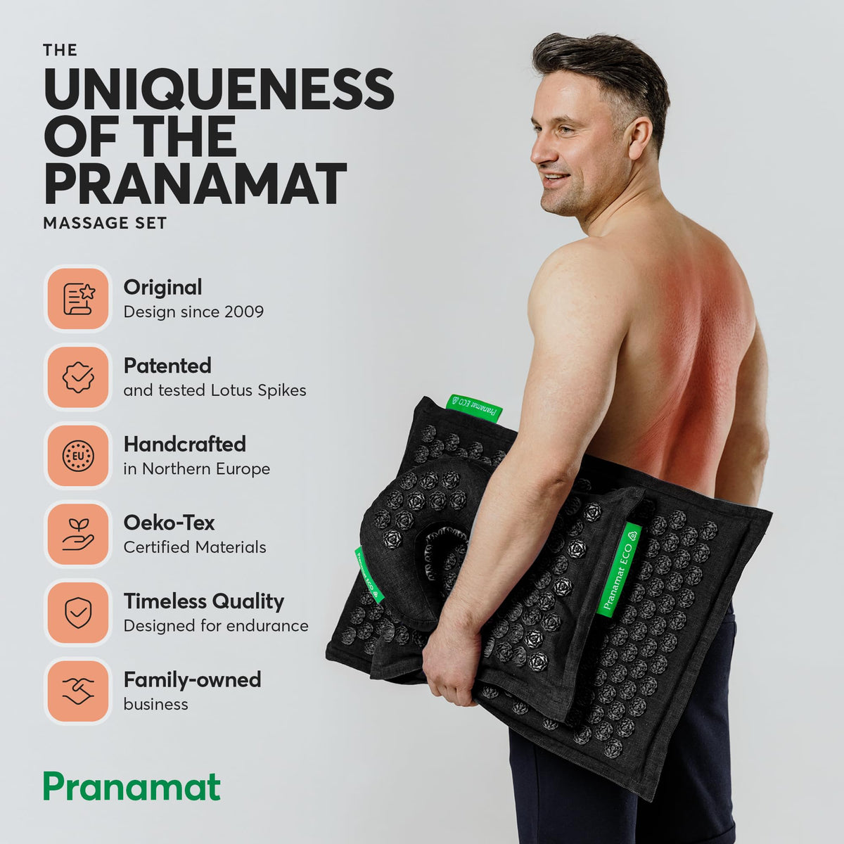Acupressure Mat & Pillow Set