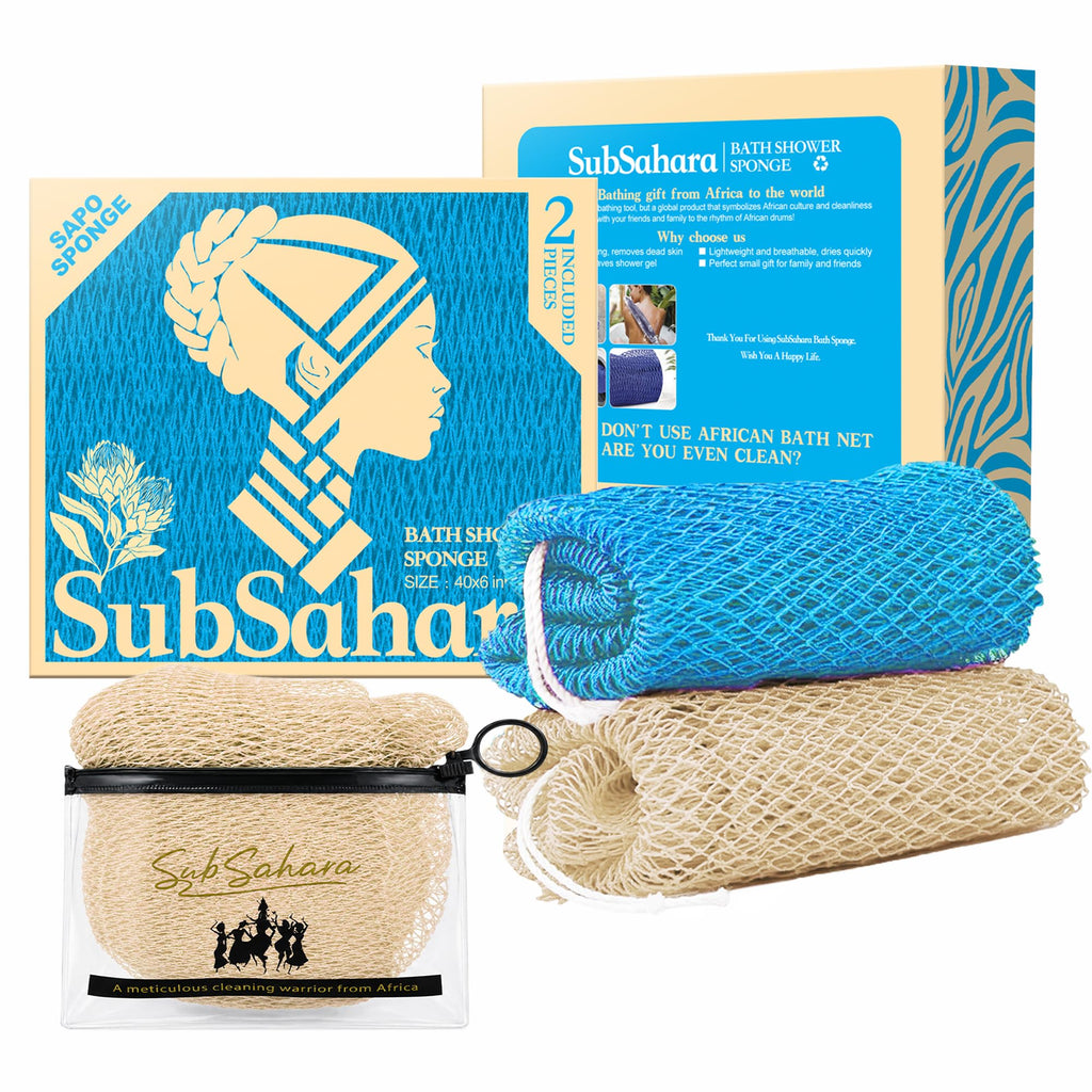 African Net Bath Scrubber