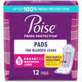 Maximum Absorbency Incontinence Pads, 128 Count