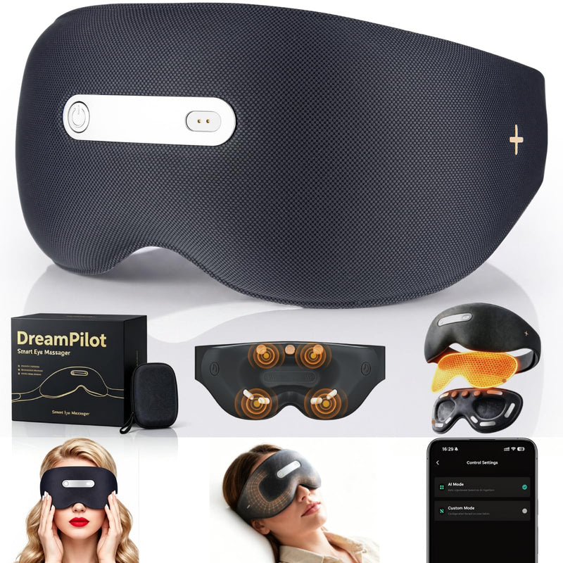 Smart Sleep Mask with Sleep Monitoring & White Noise