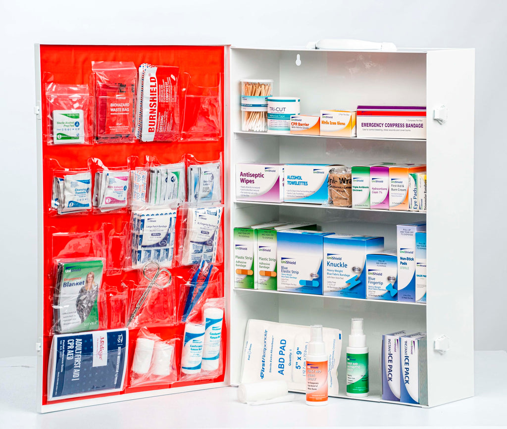 Wall-Mounted Metal First Aid Cabinet