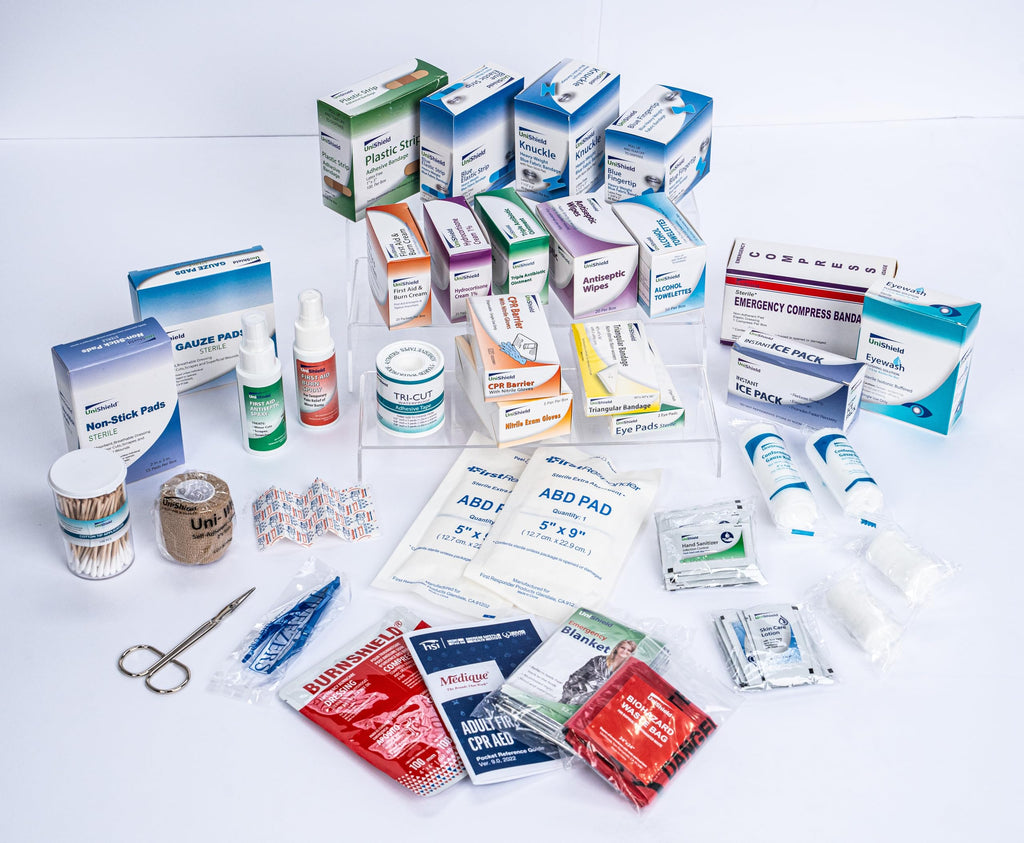 Wall-Mounted Metal First Aid Cabinet