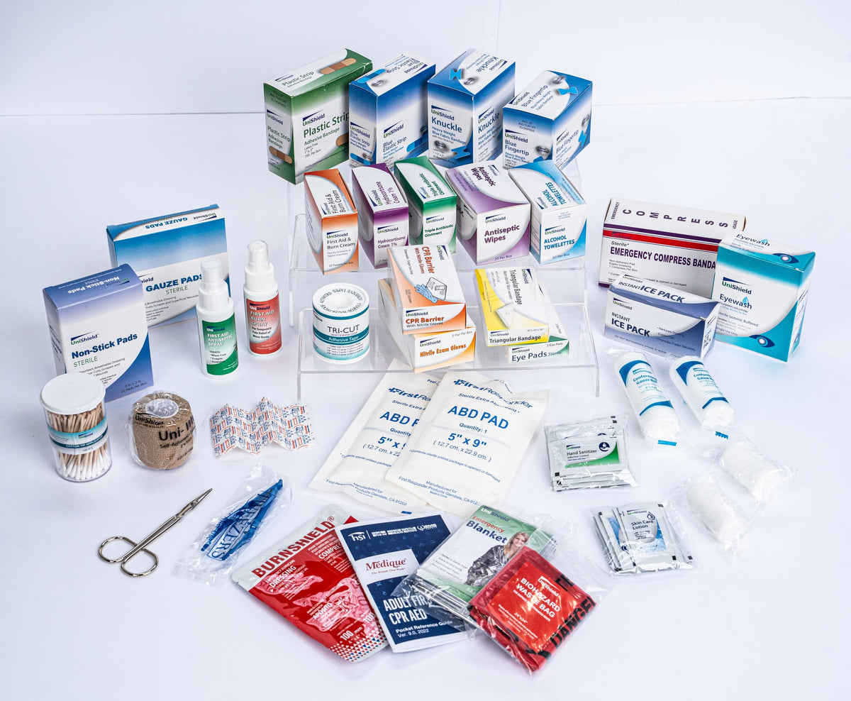Wall-Mounted Metal First Aid Cabinet