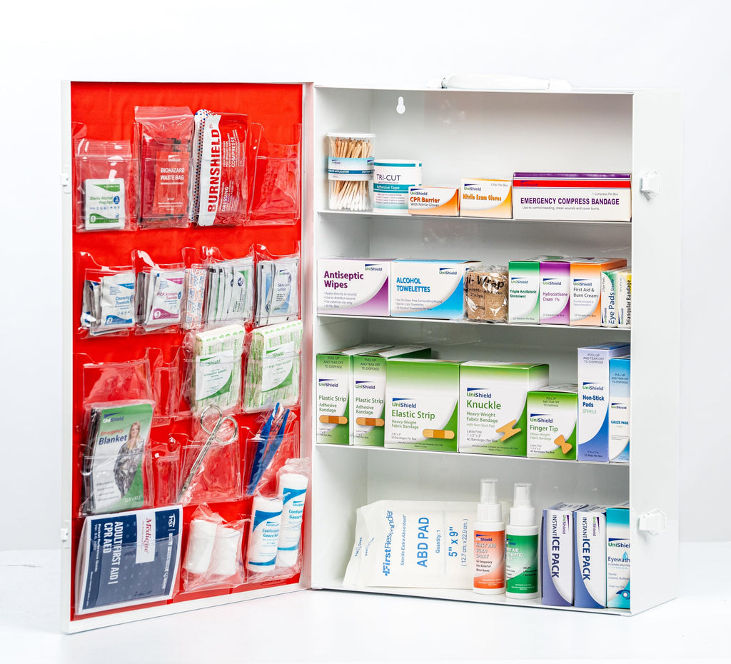 Wall-Mounted Metal First Aid Cabinet