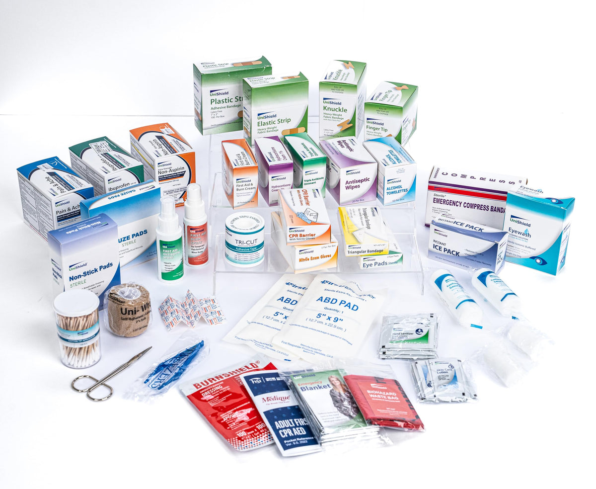 Wall-Mounted Metal First Aid Cabinet