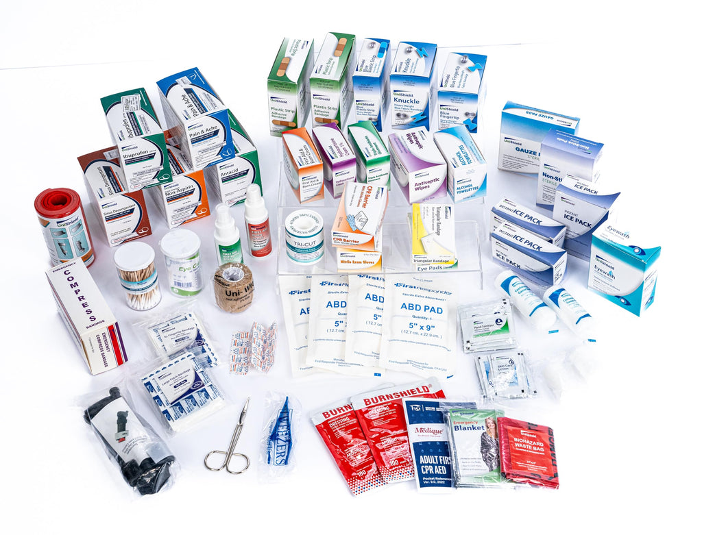 Wall-Mounted Metal First Aid Cabinet