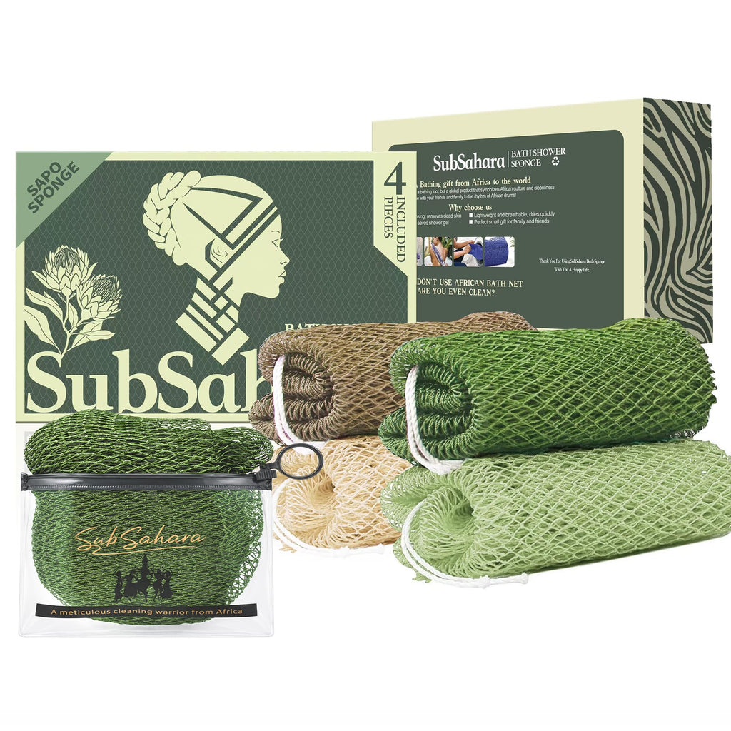 African Net Bath Scrubber