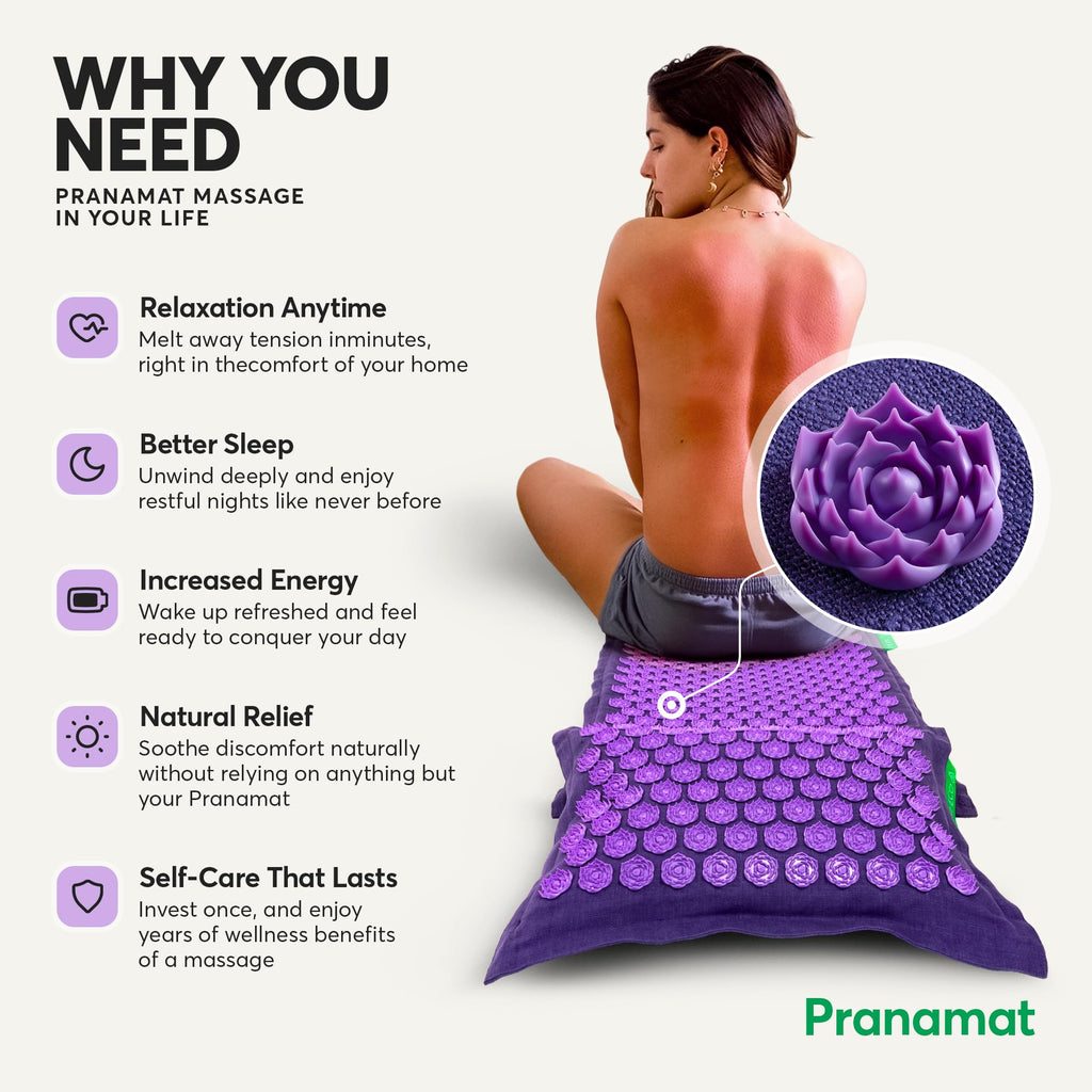 Acupressure Mat & Pillow Set