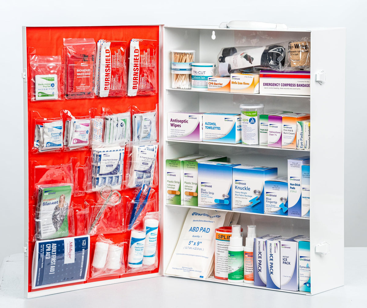 Wall-Mounted Metal First Aid Cabinet