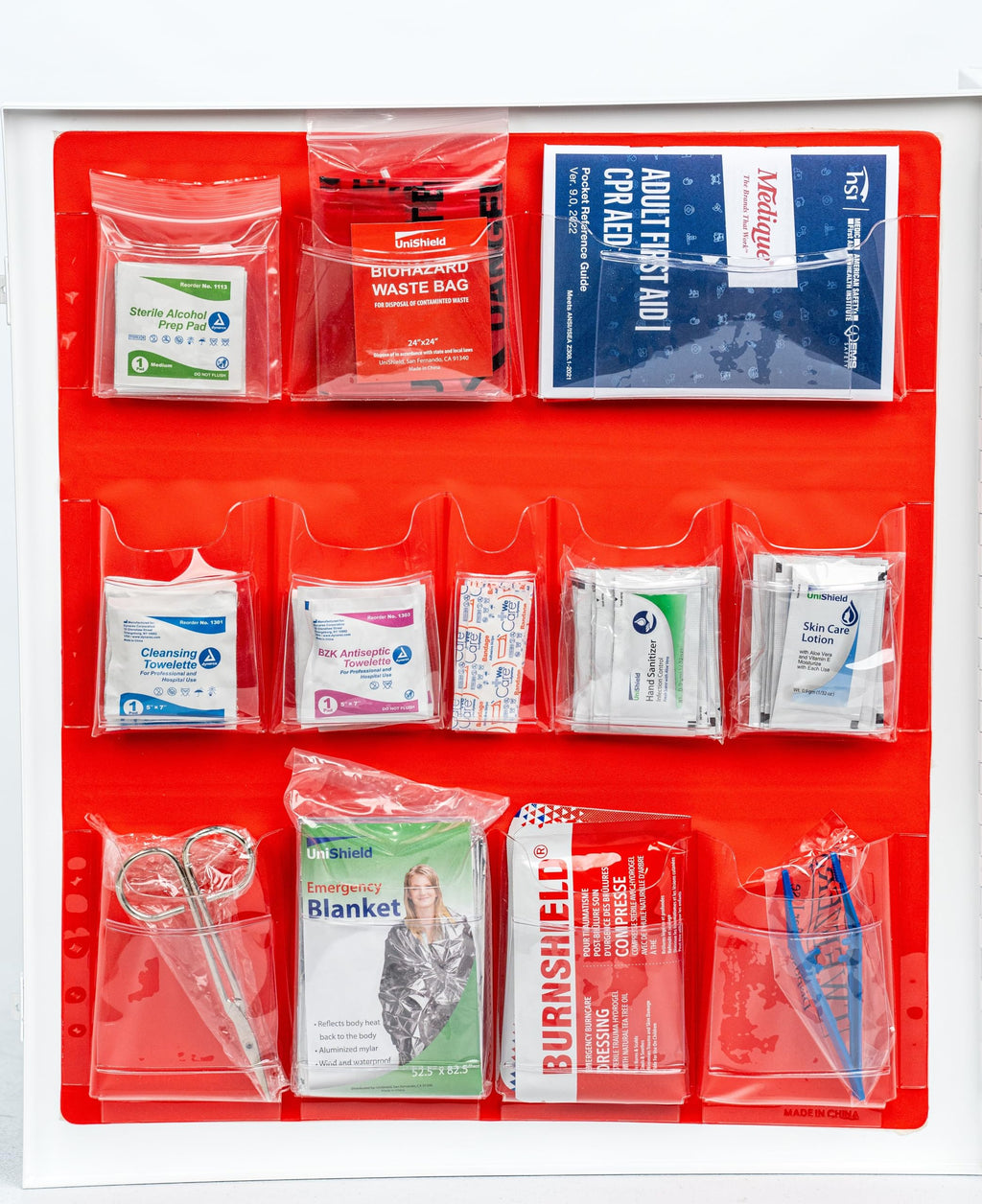 Wall-Mounted Metal First Aid Cabinet