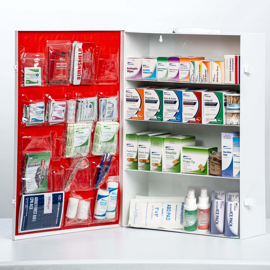 Wall-Mounted Metal First Aid Cabinet