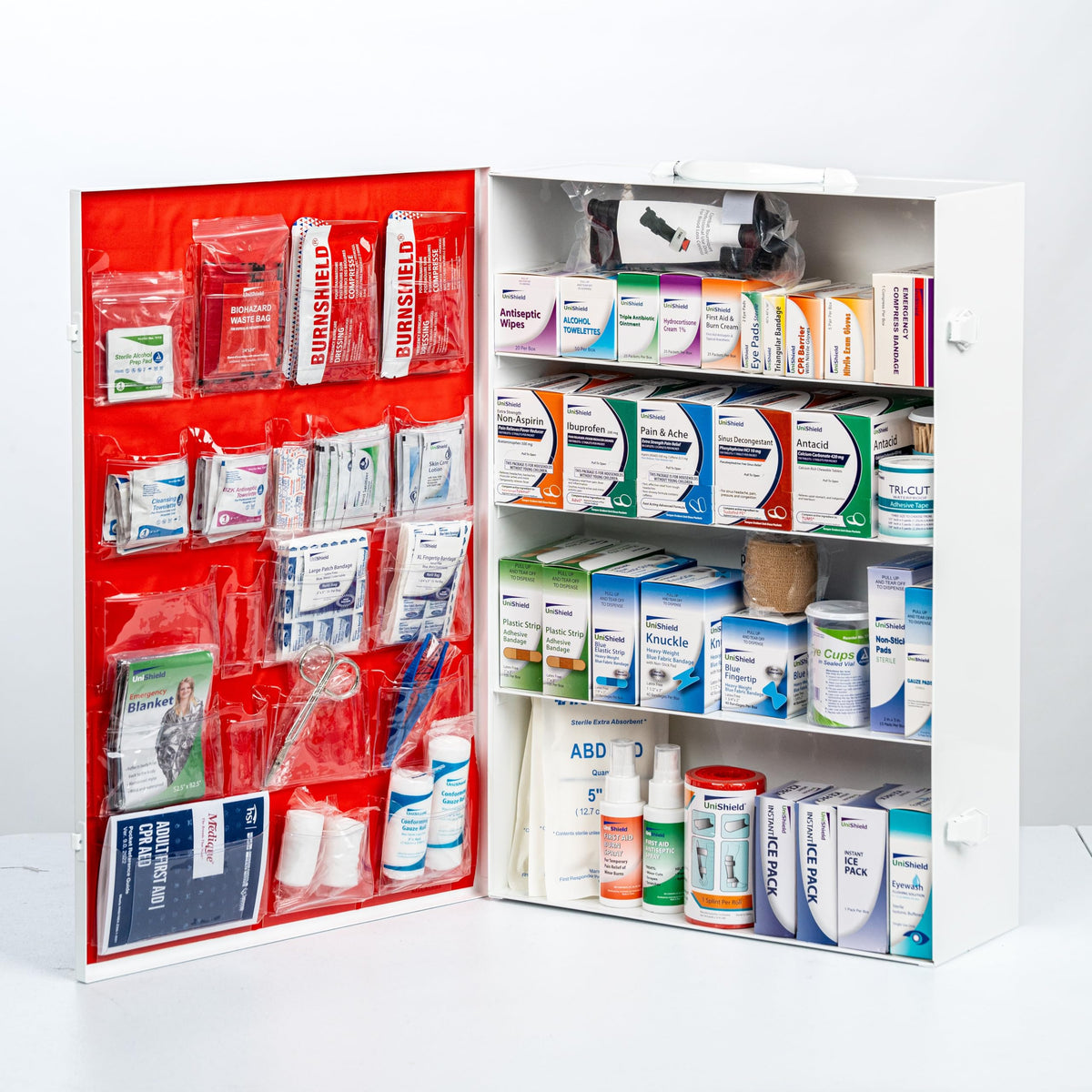 Wall-Mounted Metal First Aid Cabinet