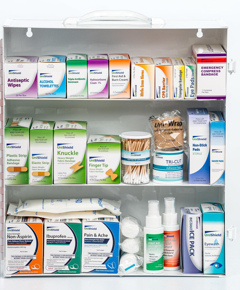 Wall-Mounted Metal First Aid Cabinet